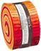 Robert Kaufman Lunn Studios Artisan Batiks Prisma Dyes Lava Flow Roll Up 40 25inch Strips Jelly Roll Fabrics RU37240
