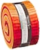 Robert Kaufman Lunn Studios Artisan Batiks Prisma Dyes Lava Flow Roll Up 40 25inch Strips Jelly Roll Fabrics RU37240