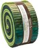 Robert Kaufman Lunn Studios Artisan Batiks Prisma Dyes Rainforest Roll Up 40 25inch Strips Jelly Roll Fabrics RU37340