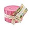 Moda Fabrics Bella Solids 30s Pink Jr Jelly Roll 9900JJR 27 by Moda House Designer for Moda