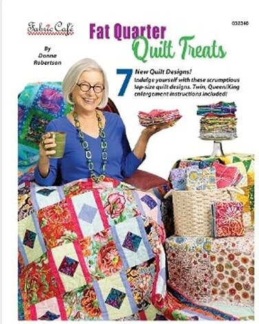 Fabric Cafe Fat Quarter Quilt Treats Pattern Book by Donna Robertson