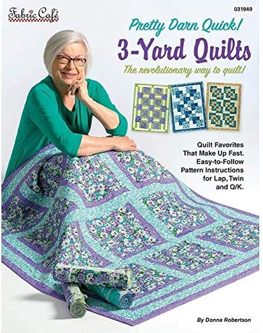 Fabric Cafe PDQ 3Yard Quilts Bk None Brown 11 x 85 x 006