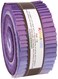 Robert Kaufman Studio RK Kona Cotton Solids Lavender Fields Roll Up 40 25inch Strips Jelly Roll Fabrics RU43740