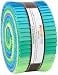Robert Kaufman Kona Cotton Solids Mermaid Shores Roll Up 40 25inch Strips Jelly Roll RU77640