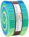 Robert Kaufman Kona Cotton Solids Mermaid Shores Roll Up 40 25inch Strips Jelly Roll RU77640