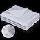 Tatuo Cotton Polyester Fabric Soft and Breathable Wide Muslin Broadcloth Fabric for Lining Cloth Sewing Craft Embroidery Skirts Dress Bedding Curtains Quilting16 Yard X 5 YardWhite
