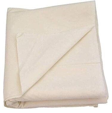 AK TRADING CO. AK TRADING CO Muslin FabricTextile Unbleached Draping Fabric Natural 5 Yards Medium Weight 100 Cotton 63in Wide