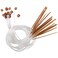 BambooMN JubileeYarn Bamboo Tunisian Circular Crochet Hook Set 12 Sizes Carbonized Brown