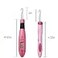 Yarniss 17 Size Counting Crochet Hooks Set Light Up Crochet Hooks for Stitch Row Counter