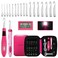 Yarniss 17 Size Counting Crochet Hooks Set Light Up Crochet Hooks for Stitch Row Counter