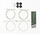 Knit Picks WeCrochet Wood Interchangeable Tunisian Crochet Hook Set US EK Caspian
