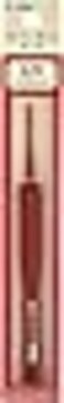 Tulip Etimo Red Crochet Hook WCushion GripSize 2200mm