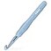 YOJOB 8mm Crochet Hook Super Smooth 8 mm Ergonomic Crochet Hooks for Beginners Comfort Crochet Needle for Arthritics 1 Pack