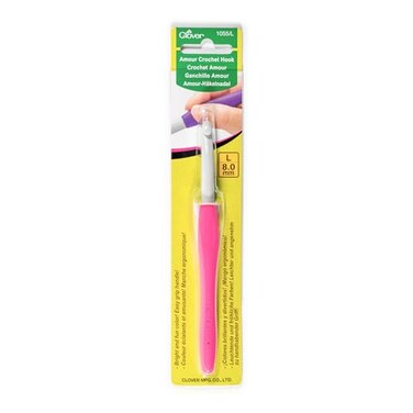 Clover 1055L Amour Crochet Hook Size L80mm
