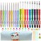 Mdoker 18 Sizes Ergonomic Crochet Hook Set with Case08mm6mm Crochet Hooks for Arthritic HandsCrochet Needles for BeginnersMothers Day GiftCrochet Lovers