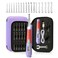 Yarniss Crochet Hooks with Counter 20mm140mm18 Size Digital Counting Lighted Crochet Hooks Set with Case