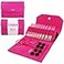 Lykke 5 inch Blush Pink Circular Knitting Needles Interchangeable Set Fuchsia Denim Case