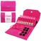 Lykke 5 inch Blush Pink Circular Knitting Needles Interchangeable Set Fuchsia Denim Case