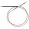 ChiaoGoo Red Lace Circular 40 inch 102cm Stainless Steel Knitting Needle Size US 3 325mm 70403
