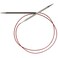 ChiaoGoo Red Lace Circular 40 inch 102cm Stainless Steel Knitting Needle Size US 3 325mm 70403