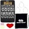 ChiaoGoo Spin Bamboo 4Inch Small 2400S Interchangeable Circular Knitting Needle Set Sizes US 2 3 4 5 6 7 8 with 3 Cords 12 Stitch Markers 1 Gauge with Project Bag