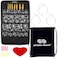 ChiaoGoo Spin Bamboo 4Inch Small 2400S Interchangeable Circular Knitting Needle Set Sizes US 2 3 4 5 6 7 8 with 3 Cords 12 Stitch Markers 1 Gauge with Project Bag