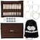 Lykke Cypra 5 in Complete Set US Sizes US 3 4 5 6 7 8 9 10 105 11 13 15 Interchangeable Circ Knitting Needles for DK Worsted Chunky Yarn Copper 5 Cords Brown VS Case Project Bag