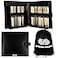 Lykke Driftwood 6 in Large Set US Sizes 6 7 8 9 10 105 11 13 DPN Double Point Knitting Needles for DK Worsted Chunky Super Chunky Yarn Birchwood with Black PU Case Project Bag