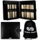 Lykke Driftwood 6 in Large Set US Sizes 6 7 8 9 10 105 11 13 DPN Double Point Knitting Needles for DK Worsted Chunky Super Chunky Yarn Birchwood with Black PU Case Project Bag