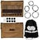 Lykke Umber 5 in Complete Set US 4 5 6 7 8 9 10 105 11 13 15 17 Interchangeable Circ Knitting Needles for DK Worsted Super Chunky Yarn Birch 5 Cords Umber DM Case Project Bag