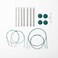 Knit Picks Options Lace or Sock Needle Tips Metal Stainless Steel Interchangeable Knitting Needle Set Reflections Stainless Steel