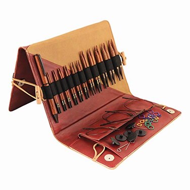 KnitPro Ginger Regal Interchangeable Needle Set 4 10cm 11 US Sizes 4 to 17