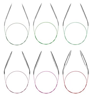 Breevo Circular Knitting Needles Set Round Metal Circle Blankets 36 Inch Size 15 13 11 10 9 8 7 6 4 25 15 0