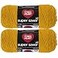 Red Heart Bulk Buy Super Saver 2Pack Gold 7 oz Each Skein