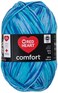 RED Heart Comfort Yarn TurquoiseBlue Print