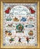 Design Works Crafts 5435 12 Days of Christmas Counted Cross Stitch Kit 14 by 18 White
