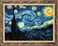 RIOLIS 1088 Starry Night After Van Goghs Painting Counted Cross Stitch 1575 x 1175 Zweigart 14ct White AIDA 26 Colors