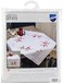 Vervaco Stamped Cross Stitch Table Runner Kit for Christmas Caroling Gnomes Holiday Embroidery Set ca 16 x 40 DIY Home Decor Art and Craft Supply Creative Gift for Crafters