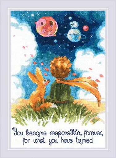 RIOLIS Dreamers 1861 Cross Stitch Kits 787 x1181 Cross Stitch Kits for Beginners Advanced Crossstitching Kit Adult Embroidery Counted Stitching Kit