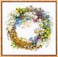 RIOLIS Wreath with Bird Cherry 1536 Floral Cross Stitch Kits 1175x1175 Cross Stitch Kits for Beginners Advanced Crossstitching Kit Adult Embroidery Counted Stitching Kit