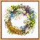 RIOLIS Wreath with Bird Cherry 1536 Floral Cross Stitch Kits 1175x1175 Cross Stitch Kits for Beginners Advanced Crossstitching Kit Adult Embroidery Counted Stitching Kit