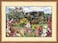 RIOLIS Flowering Garden 978 Cross Stitch Kits 1496 x 1024 Cross Stitch Kits for Beginners Advanced Crossstitching Kit Adult Embroidery Counted Stitching Kit