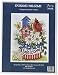 MR Technologies M R Technologies MR Technologies Patriotic Welcome Cross 75X10 14 Count Stitch Kit