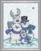 Design Works Crafts Snow Pals Counted Cross Stitch Kit