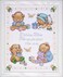 Design Works Crafts Baby Bears Sampler Counted Cross Stitch Kit