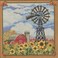 Mill Hill Windmill Beaded Counted Cross Stitch Kit 2025 Buttons Beads Autumn MH142523 Multicolor 525 x 525 Inches
