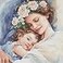 Luca-S LucaS Cross Stitch Kit Eternal Love BU5052 Counted Cross Stitch Kit for Adults Needlecraft and Embroidery Kit