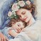 Luca-S LucaS Cross Stitch Kit Eternal Love BU5052 Counted Cross Stitch Kit for Adults Needlecraft and Embroidery Kit