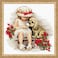 RIOLIS Sweet Tooth 1333 Animals Cross Stitch Kits 1181 x1181 Cross Stitch Kit for Beginners Advanced Crossstitching Kits Adult Counted Stitching Kits Embroidery Kit
