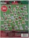 Bucilla Counted Cross Stitch Ornament Kit 35 by 35Inch 86261 More Tiny Stockings Set of 30